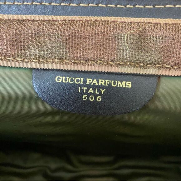 GUCCI Suede Leather Clutch-Crossbody/ShoulderโBagโ๐ผโBrown - Picture 7 of 16